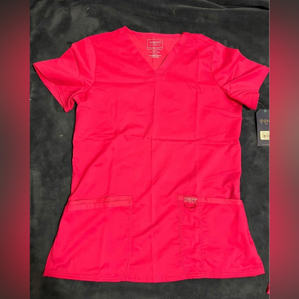 Electric Pink Scrubs